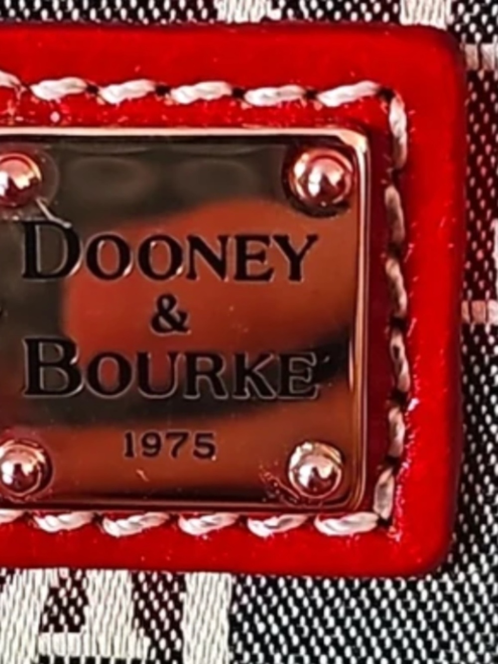 Dooney & Bourke Wristlet. DB logo demim canvas. ♥️🖤